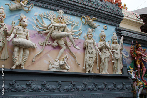 hindu temple (Sri Senpaga Vinayagar) in singapore photo