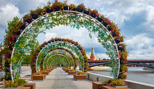 Moscow. Russia. Arch on Pre...
