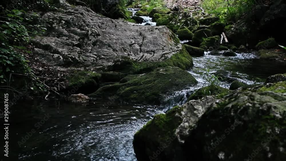 Waterfalls and Slopes. Myra Falls ,in the Muggendorf in Lower Austria Waterfalls and Slopes. Myra Falls ,in the Muggendorf in Lower Austria