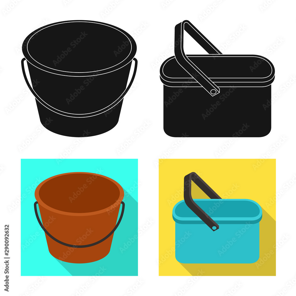Isolated object of cleanup and household sign. Set of cleanup and washing vector icon for stock. Isolated object of cleanup and household sign. Set of cleanup and washing vector icon for stock.