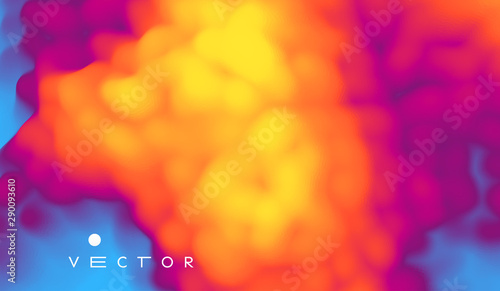 Burning fire flames. Abstract background. Modern pattern. Vector illustration for design.