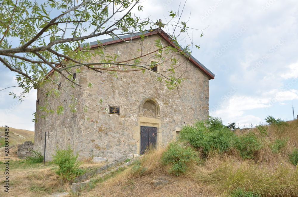 Church of 14 century in old town of Feodosia, Crimea Church of 14 century in old town of Feodosia, Crimea