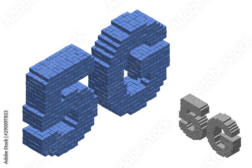 5G network sign. Wireless i...