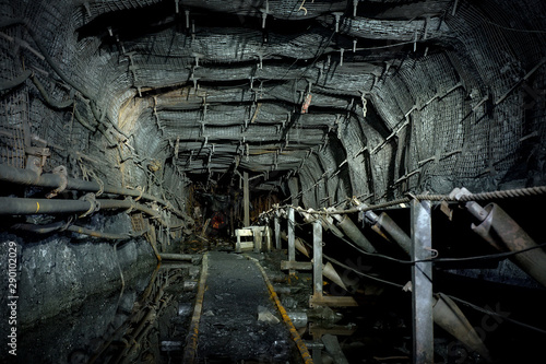 abandoned underground coal mine workings