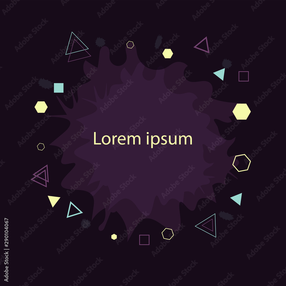 Abstract Background, Geometric abstract background with illustration. Abstract Background, Geometric abstract background with illustration.