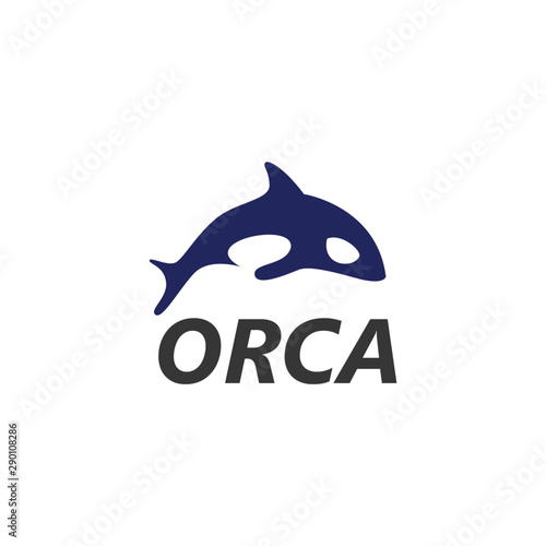 Orca vector logo image