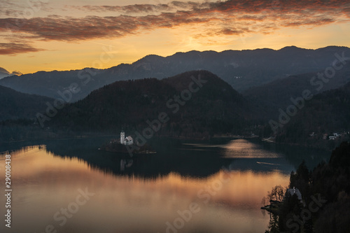 Lake Bled Sunset II