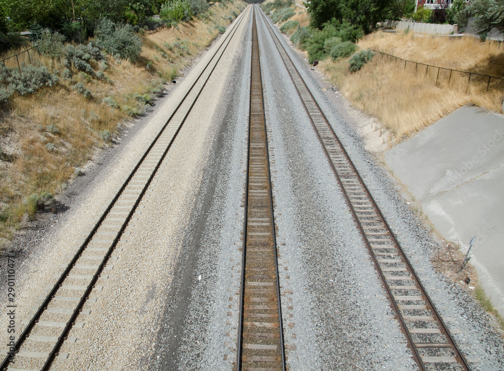 railroad tracks, perspective, rail, gravel, direction, graphic railroad tracks, perspective, rail, gravel, direction, graphic