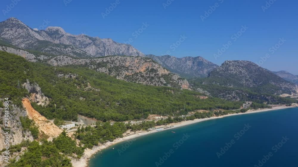 Aerial View Rocky Mountains Antalya Aerial View Rocky Mountains Antalya