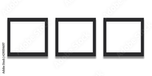 set of empty frames