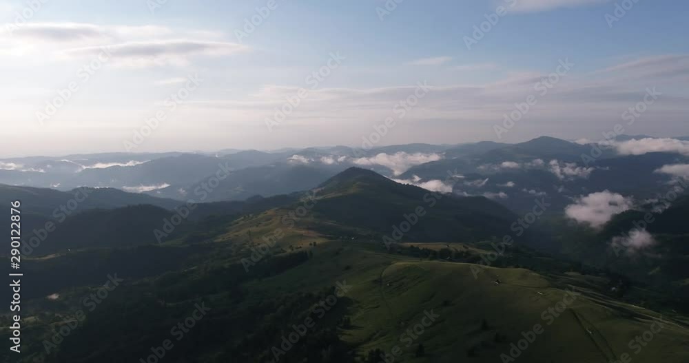 Drone view of Dniester river. Beautiful nature of Ukraine. Aerial green landscape. Drone view of Dniester river. Beautiful nature of Ukraine. Aerial green landscape.