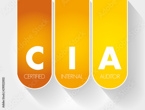 CIA - Central Intelligence Agency acronym, concept background