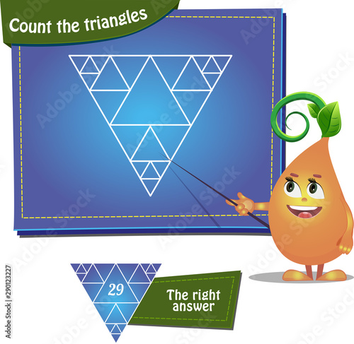 Count the triangles 29