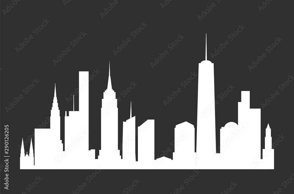 Obraz premium New York skyline