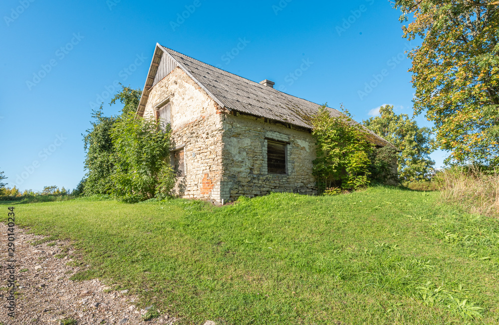 Fototapeta premium Lihula manor estonia europe