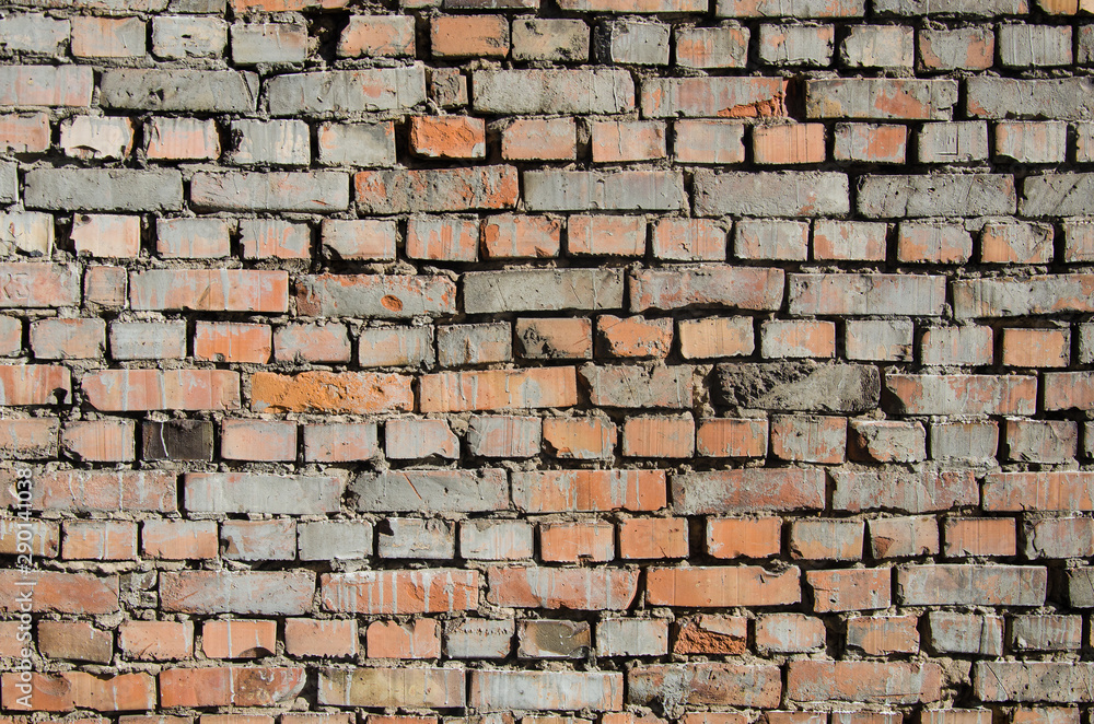 Obraz premium Red brick wall texture