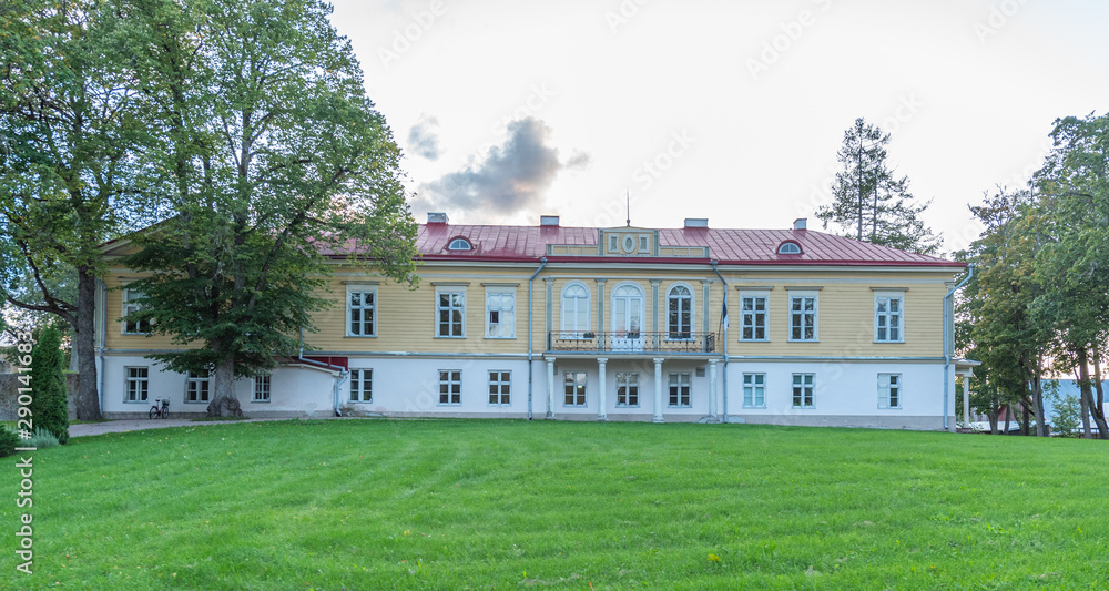 Fototapeta premium Ruila manor estonia europe