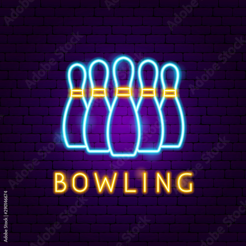 Bowling Neon Label