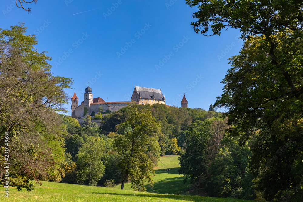 Idyllic view of the Veste Coburg (Coburg Fortress) in Coburg, Bavaria