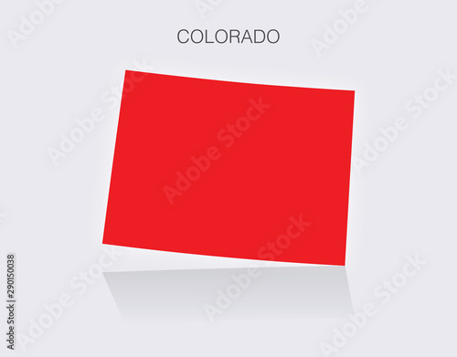 State of Colorado Map in the United States of America Free Download State of Colorado Map in the United States of America - GFXLoad