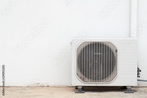 electric heater on wall