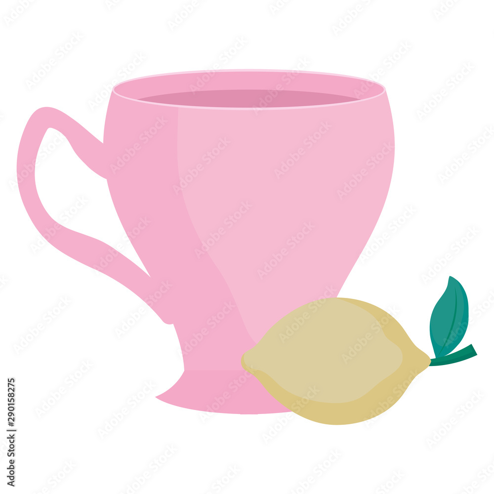 lemon tea design vector illustration lemon tea design vector illustration