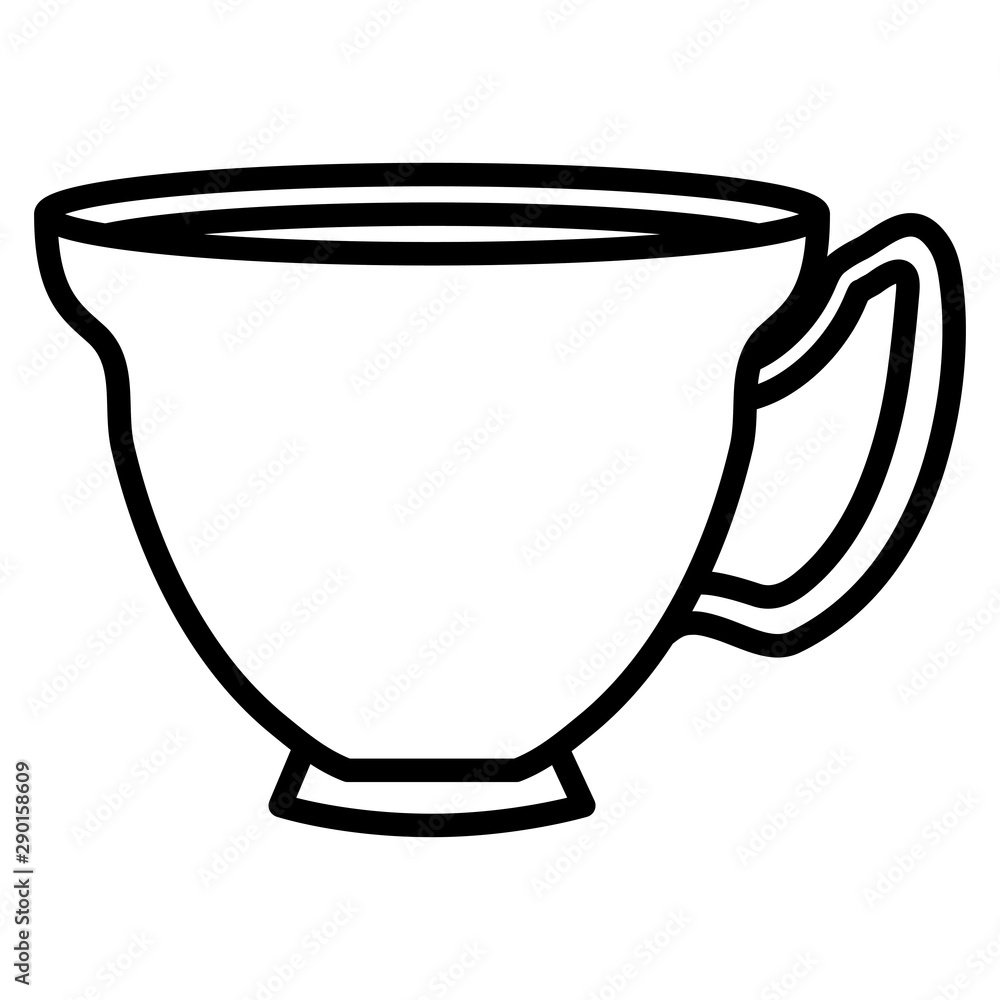 coffee mug icon vector illustration coffee mug icon vector illustration