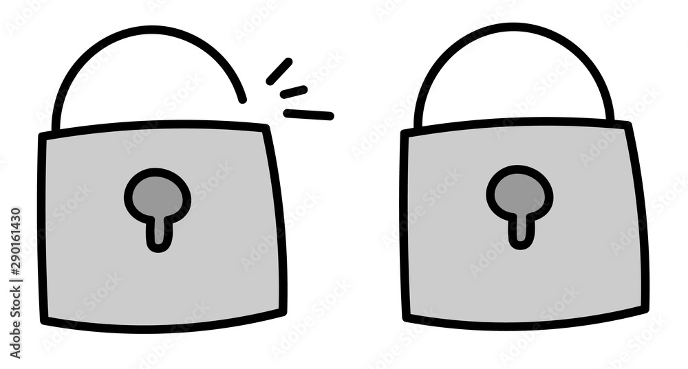 錠前イラストセット Stock ベクター Adobe Stock 錠前イラストセット Stock ベクター Adobe Stock