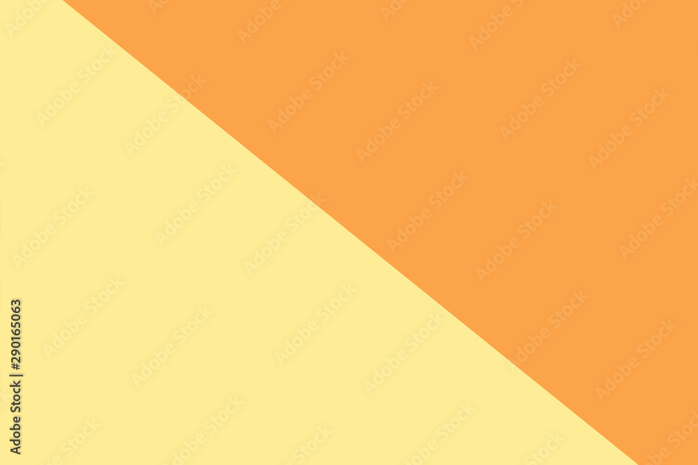 Two tone solid color yellow and orange background. Stock Illustration |  Adobe Stock