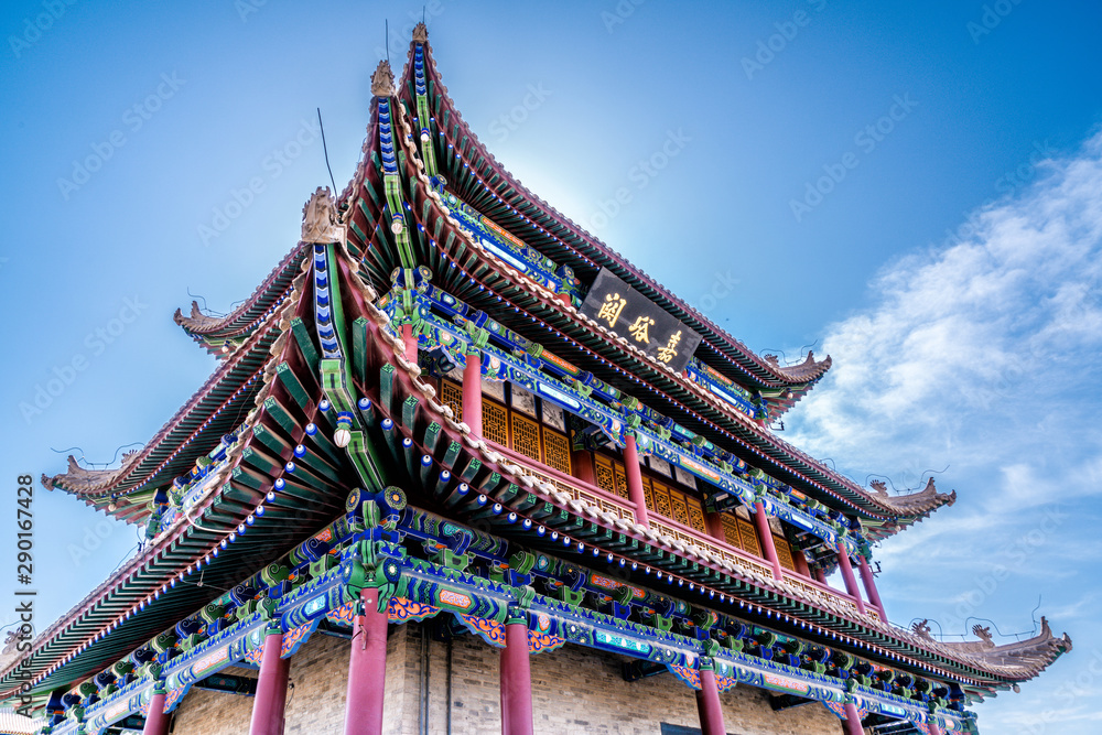 Jiayuguan Tower, Jiayuguan Pass,Gansu Province, China Jiayuguan Tower, Jiayuguan Pass,Gansu Province, China