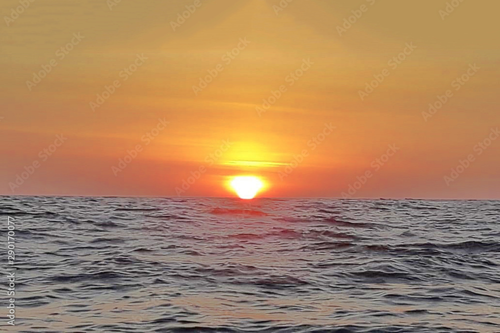 Fototapeta premium Atardecer