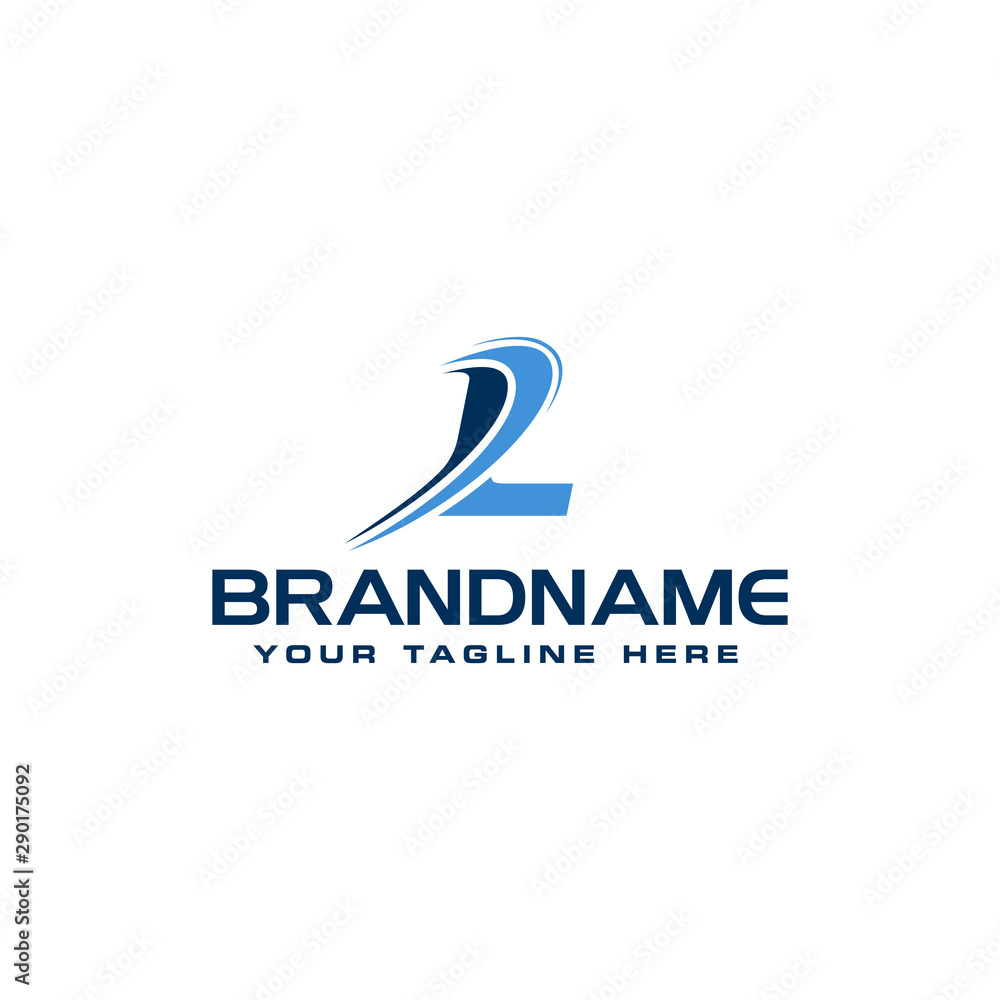 Letter L technology Solution Logo design concept template Letter L technology Solution Logo design concept template