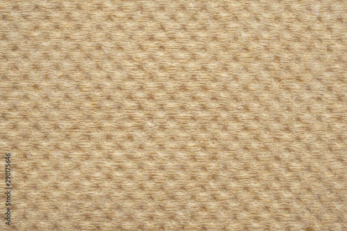 Abstract brown recycled tissue paper napkin texture background