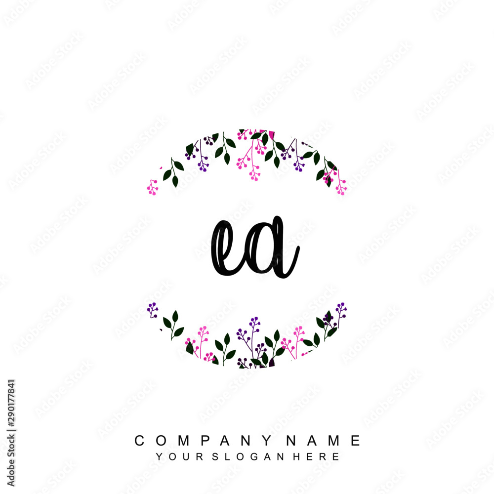 Free Vector  Beautiful wedding monogram logos