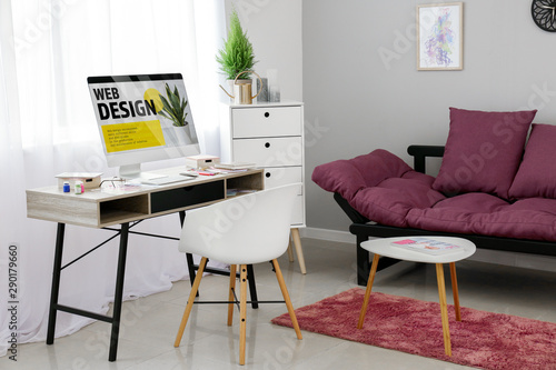 Interior of room with comfo...