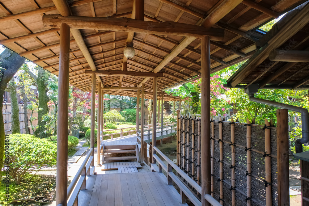 柴又帝釈天 邃渓園 廊下 柴又帝釈天 邃渓園 廊下