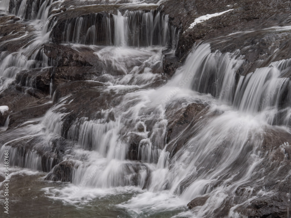 Fototapeta premium 岩瀬川 三階の滝