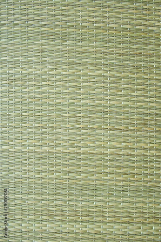 Tatami mat. Japanese straw mat. Natural green color.
