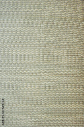 Tatami mat. Japanese straw mat. Natural beige color.