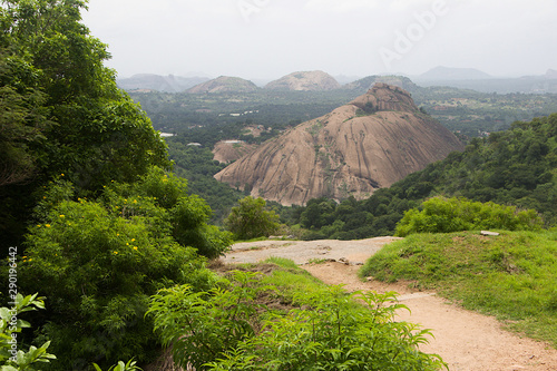 Rocks Capes Viewed from Ramagiri