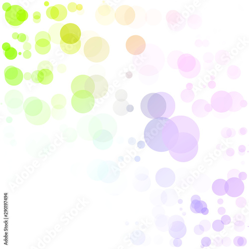 Random Dots Bubble Background, Creative Design Templates