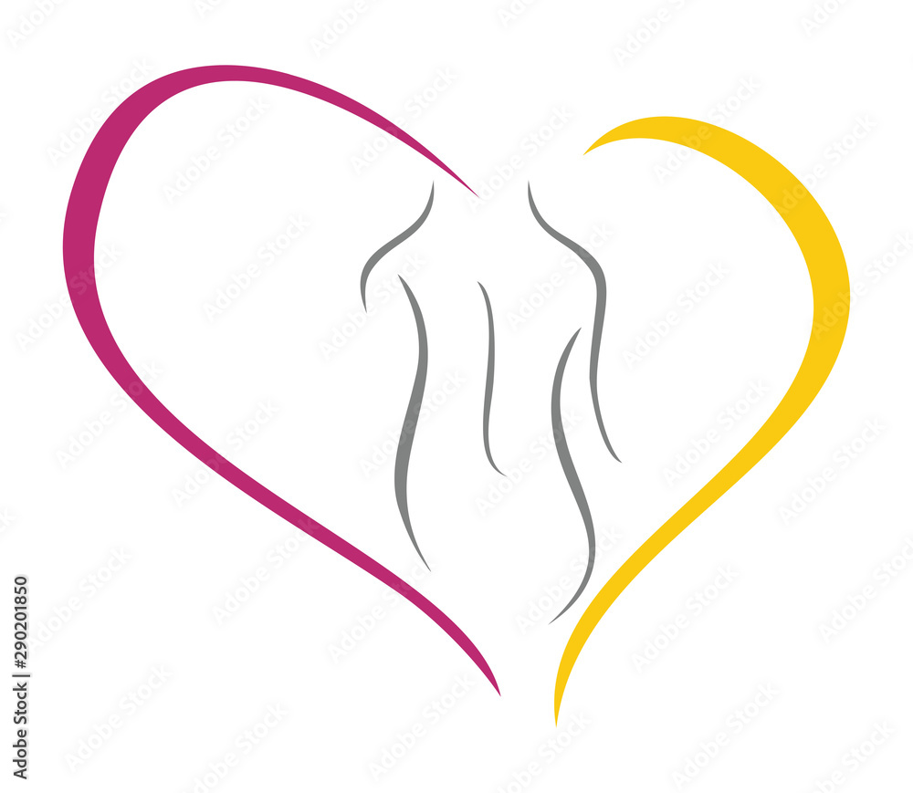 women body logo template design vector women body logo template design vector