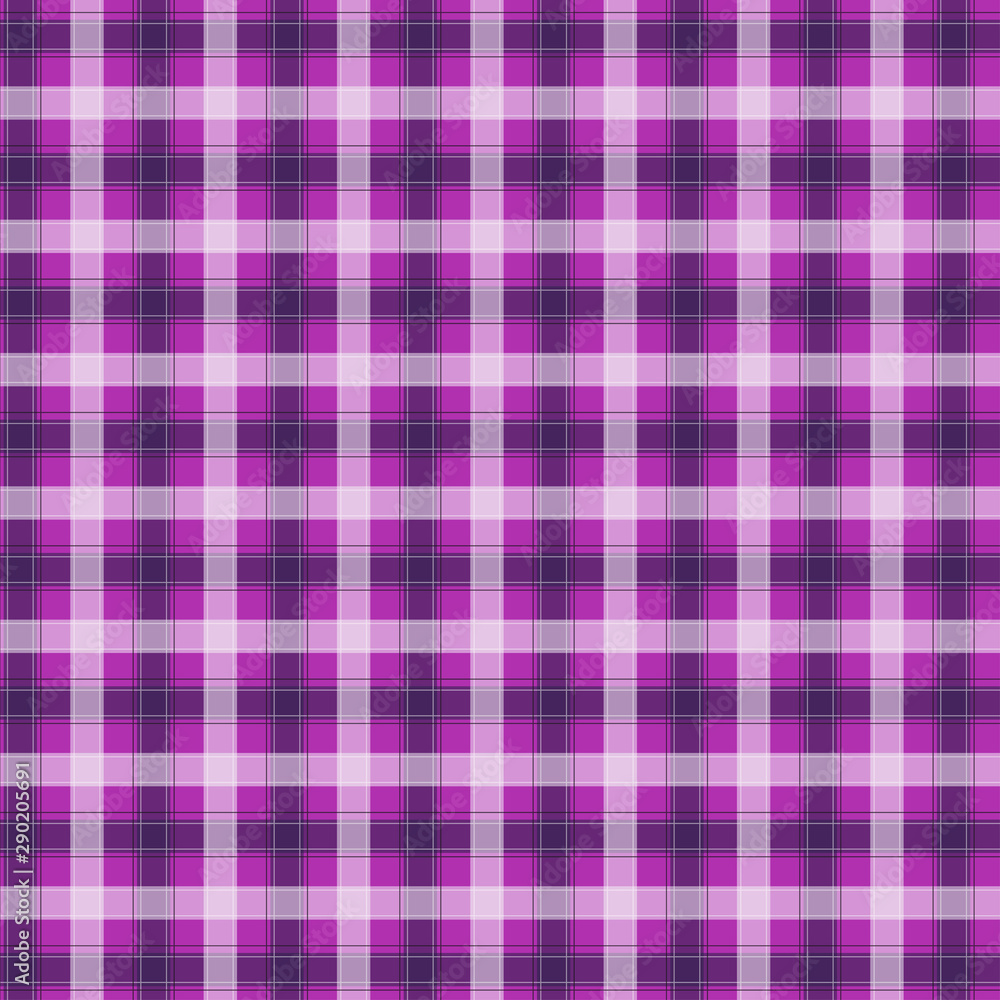 Purple Gingham pattern. Texture from squares for - plaid, tablecloths, clothes, shirts, dresses, paper, bedding, blankets, quilts and other textile products. Vector illustration EPS 10 Purple Gingham pattern. Texture from squares for - plaid, tablecloths, clothes, shirts, dresses, paper, bedding, blankets, quilts and other textile products. Vector illustration EPS 10