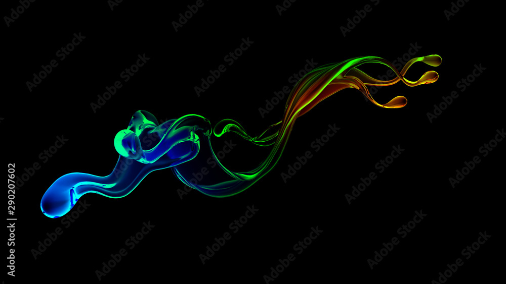 Splash fluid. 3d illustration, 3d rendering. Splash fluid. 3d illustration, 3d rendering.