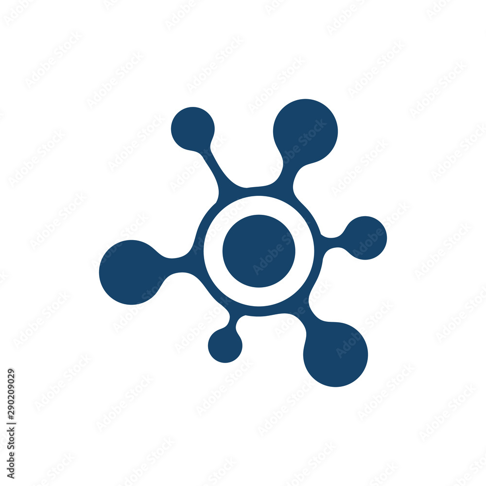 abstract neuron cell biotech molecule atom nanotechnology logo vector icon abstract neuron cell biotech molecule atom nanotechnology logo vector icon