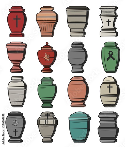 Cremation urns, columbarium and funeral service