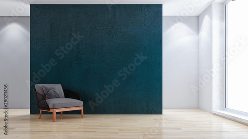 Fototapeta Naklejka Na Ścianę i Meble -  large luxury modern bright interiors room illustration 3D rendering