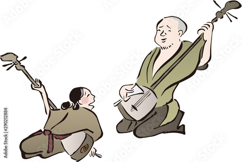 浮世絵　町人　その81