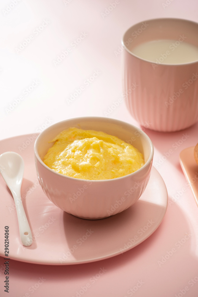 Homemade vegetable baby food. Potato puree for baby Homemade vegetable baby food. Potato puree for baby