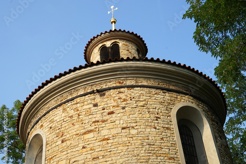 The Rotunda of St Martin is the largest and oldest preserved rotunda in Prague photo